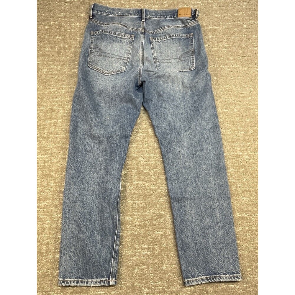 American Eagle 90s Slim Boyfriend Blue Denim Jeans Size 8 100% Cotton Women’s